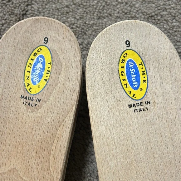 Dr Scholl’s wood slide sandals - Picture 13 of 13